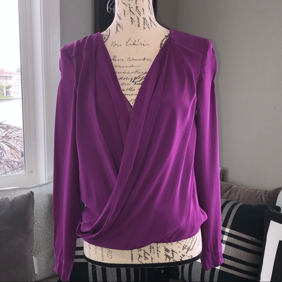 Diane von Furstenberg New Issie Silk Blouse - Picture 2 of 6